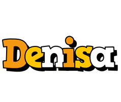 Denisa cartoon logo