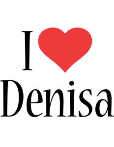 Denisa i-love logo