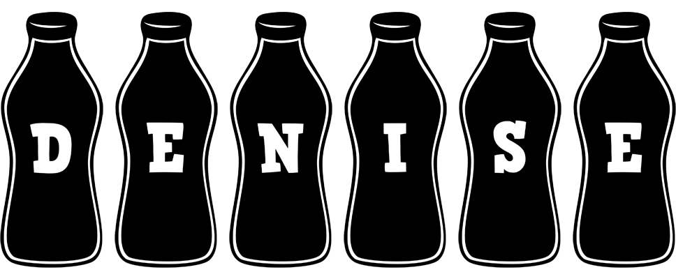 Denise bottle logo