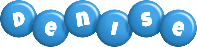 Denise candy-blue logo
