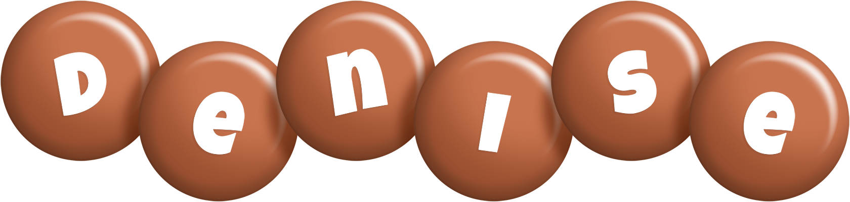 Denise candy-brown logo