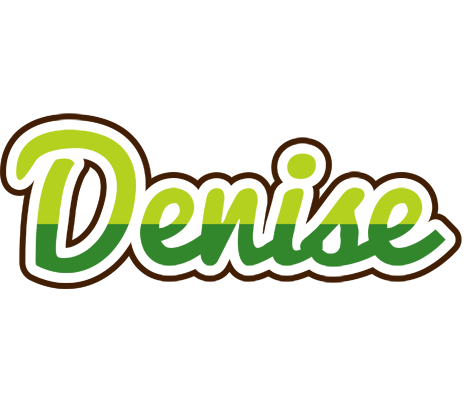 Denise golfing logo