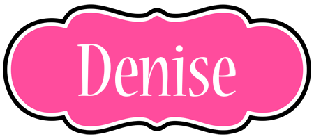 Denise invitation logo