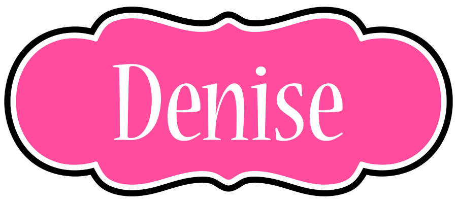 Denise invitation logo