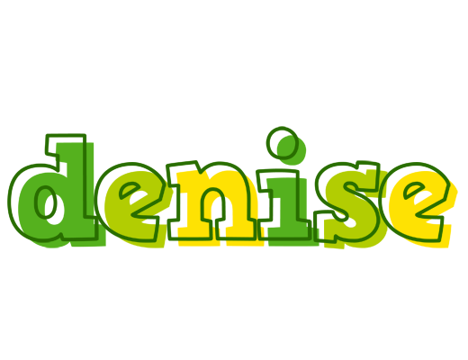 Denise juice logo