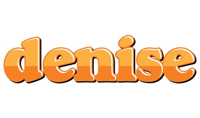 Denise orange logo