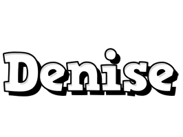 Denise snowing logo