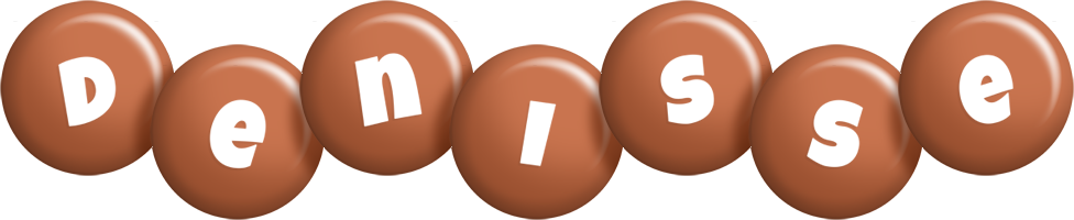 Denisse candy-brown logo