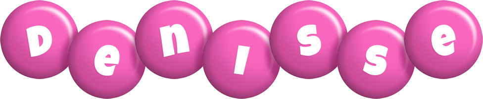 Denisse candy-pink logo