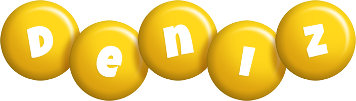 Deniz candy-yellow logo