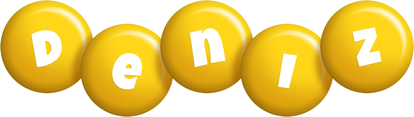Deniz candy-yellow logo