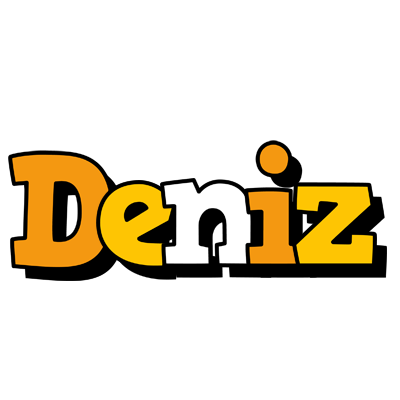 Deniz cartoon logo