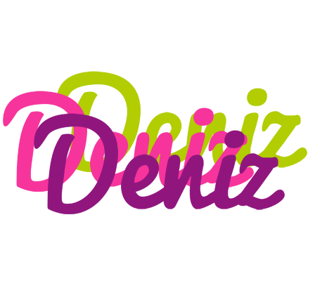 Deniz flowers logo
