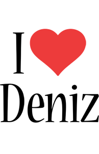 Deniz i-love logo
