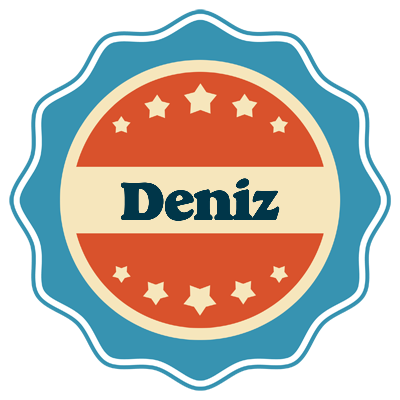 Deniz labels logo