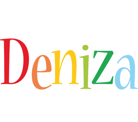 Deniza birthday logo