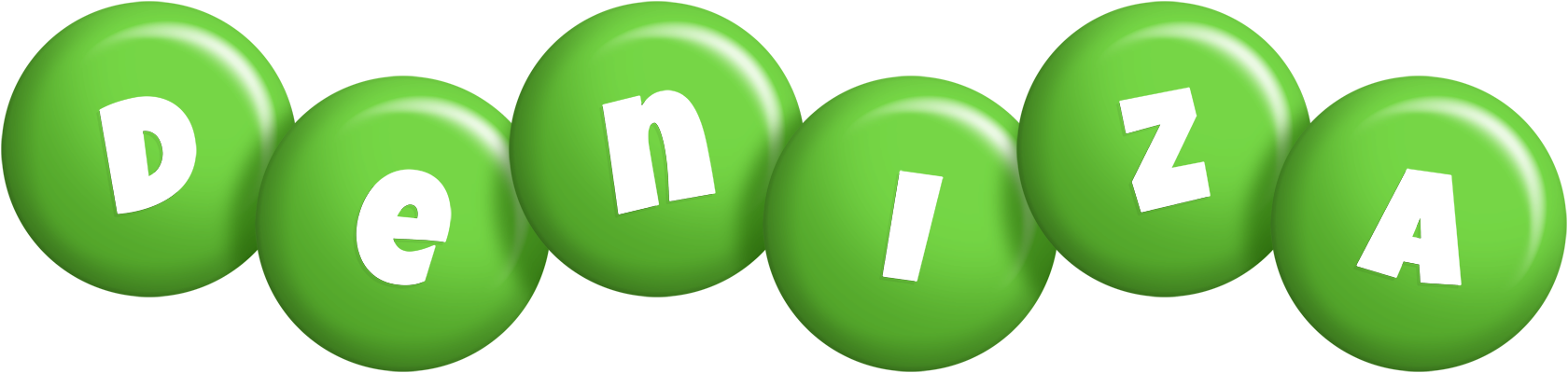 Deniza candy-green logo