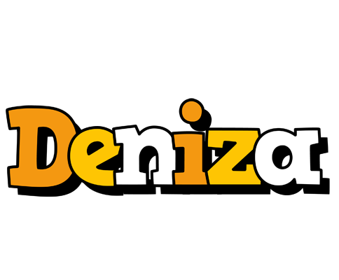 Deniza cartoon logo