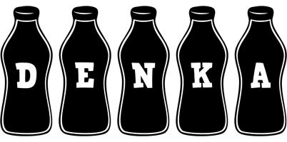 Denka bottle logo