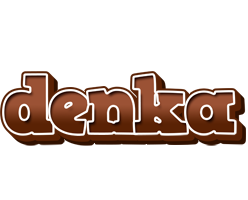 Denka brownie logo