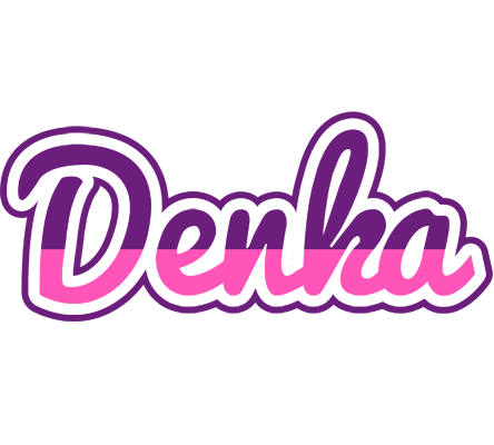 Denka cheerful logo