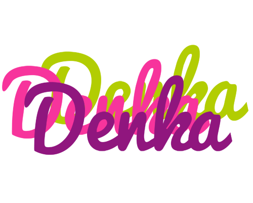 Denka flowers logo