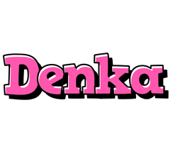 Denka girlish logo