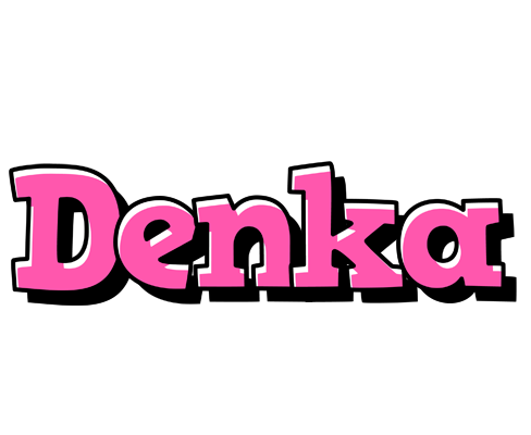 Denka girlish logo