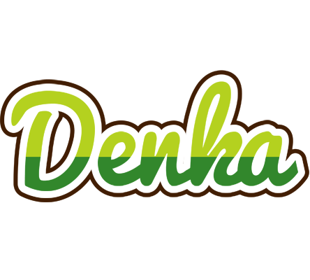 Denka golfing logo