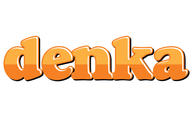 Denka orange logo