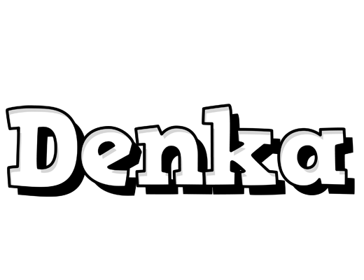Denka snowing logo