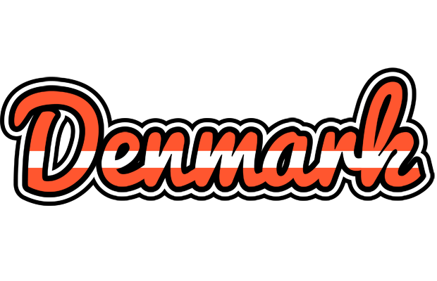 DENMARK logo effect. Colorful text effects in various flavors. Customize your own text here: https://www.textgiraffe.com/logos/denmark/