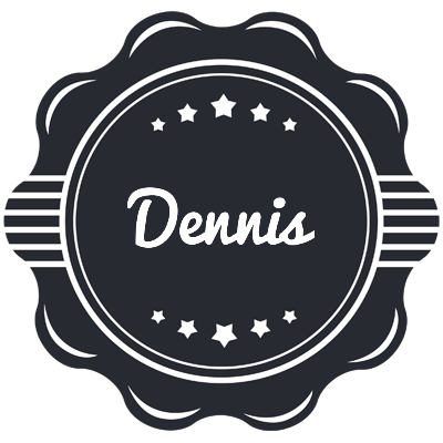 Dennis badge logo