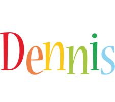 Dennis birthday logo