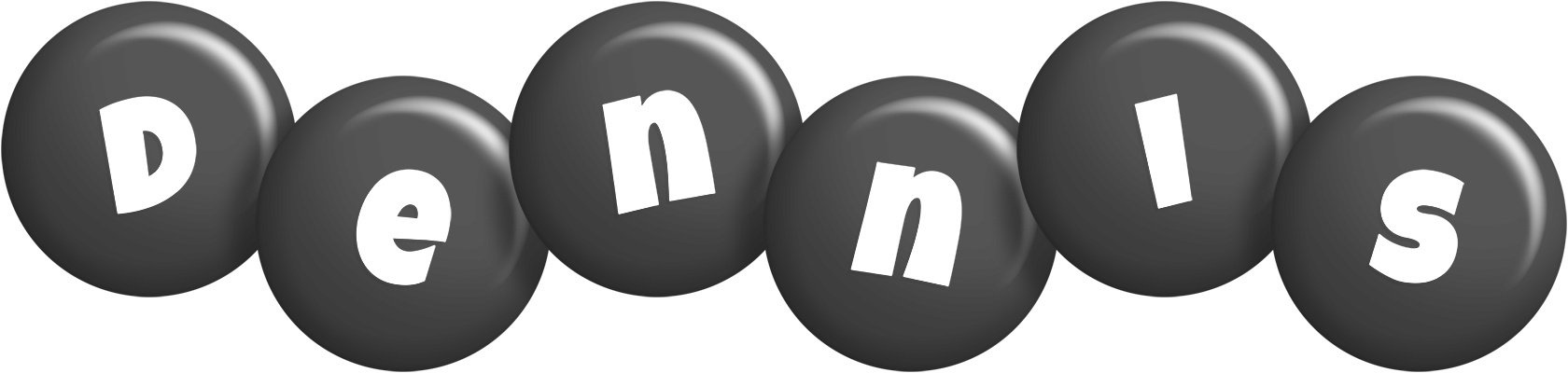 Dennis candy-black logo