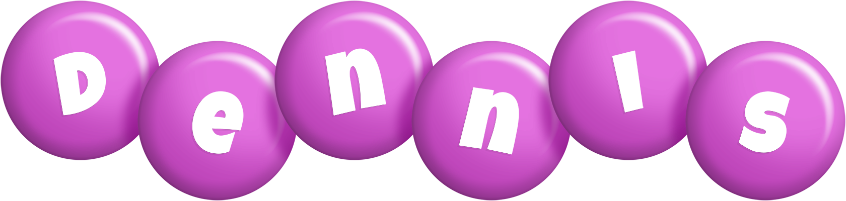 Dennis candy-purple logo