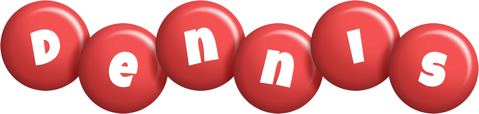 Dennis candy-red logo