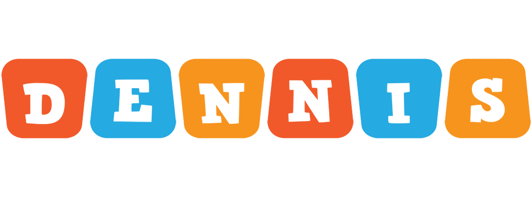 Dennis comics logo