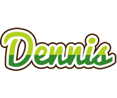 Dennis golfing logo