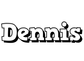 Dennis snowing logo