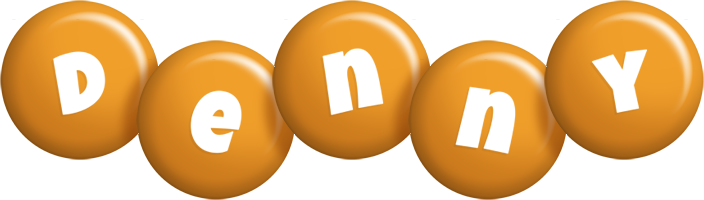 Denny candy-orange logo