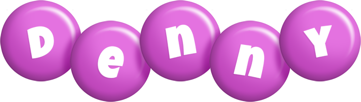 Denny candy-purple logo