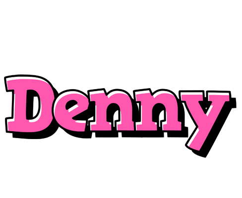 Denny girlish logo