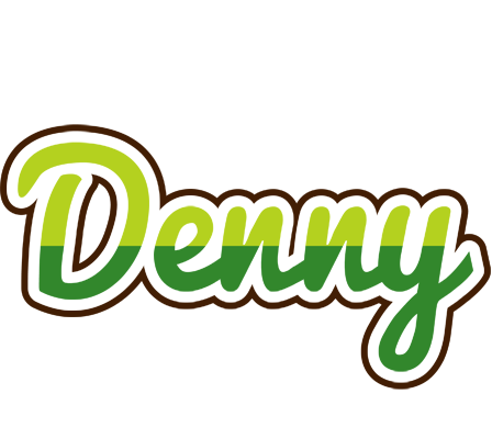 Denny golfing logo