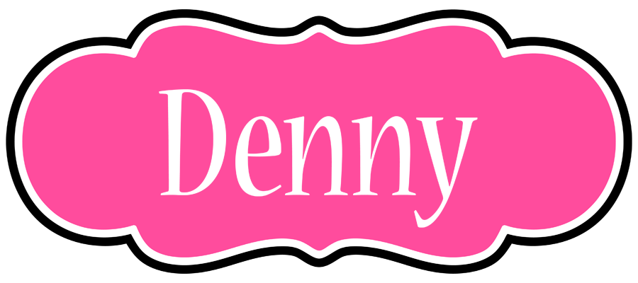 Denny invitation logo