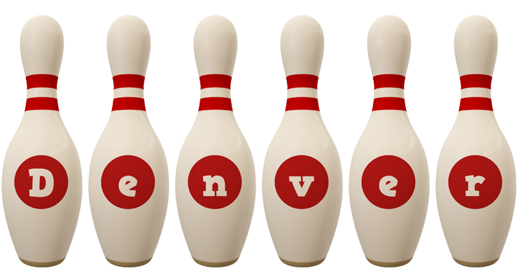 Denver bowling-pin logo