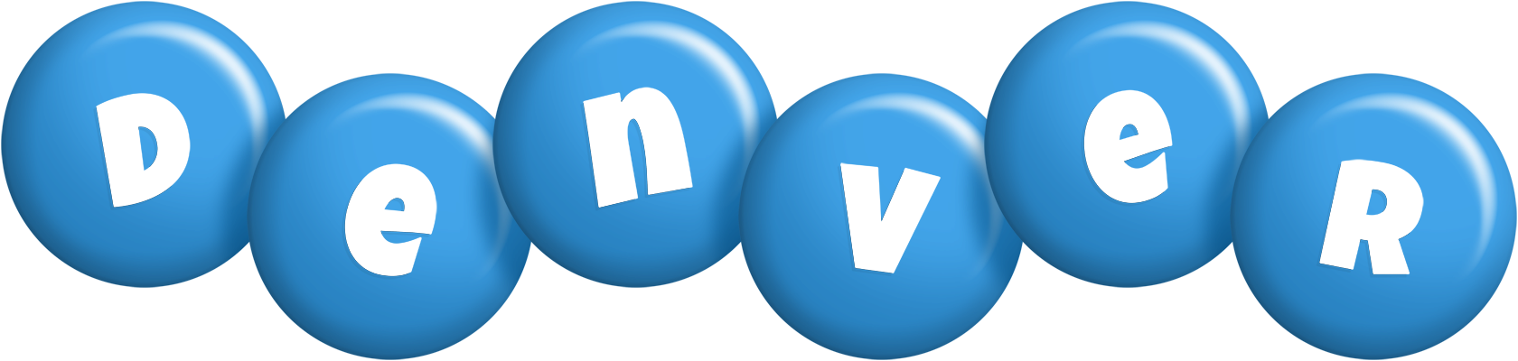 Denver candy-blue logo