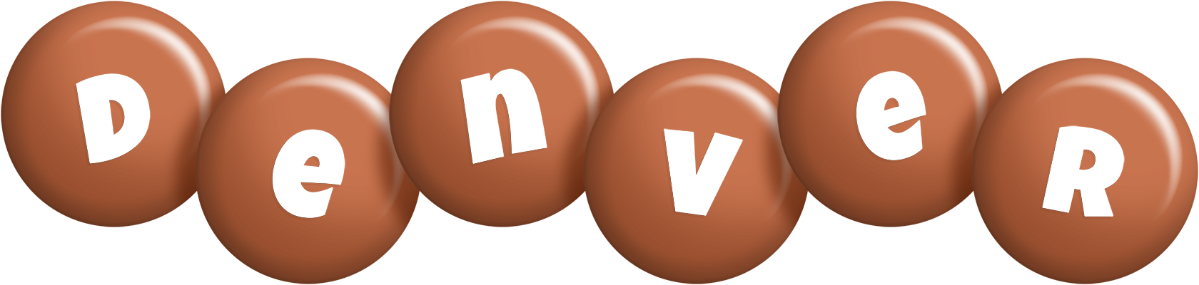 Denver candy-brown logo