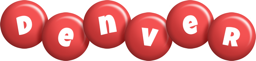 Denver candy-red logo