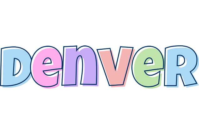 Denver pastel logo